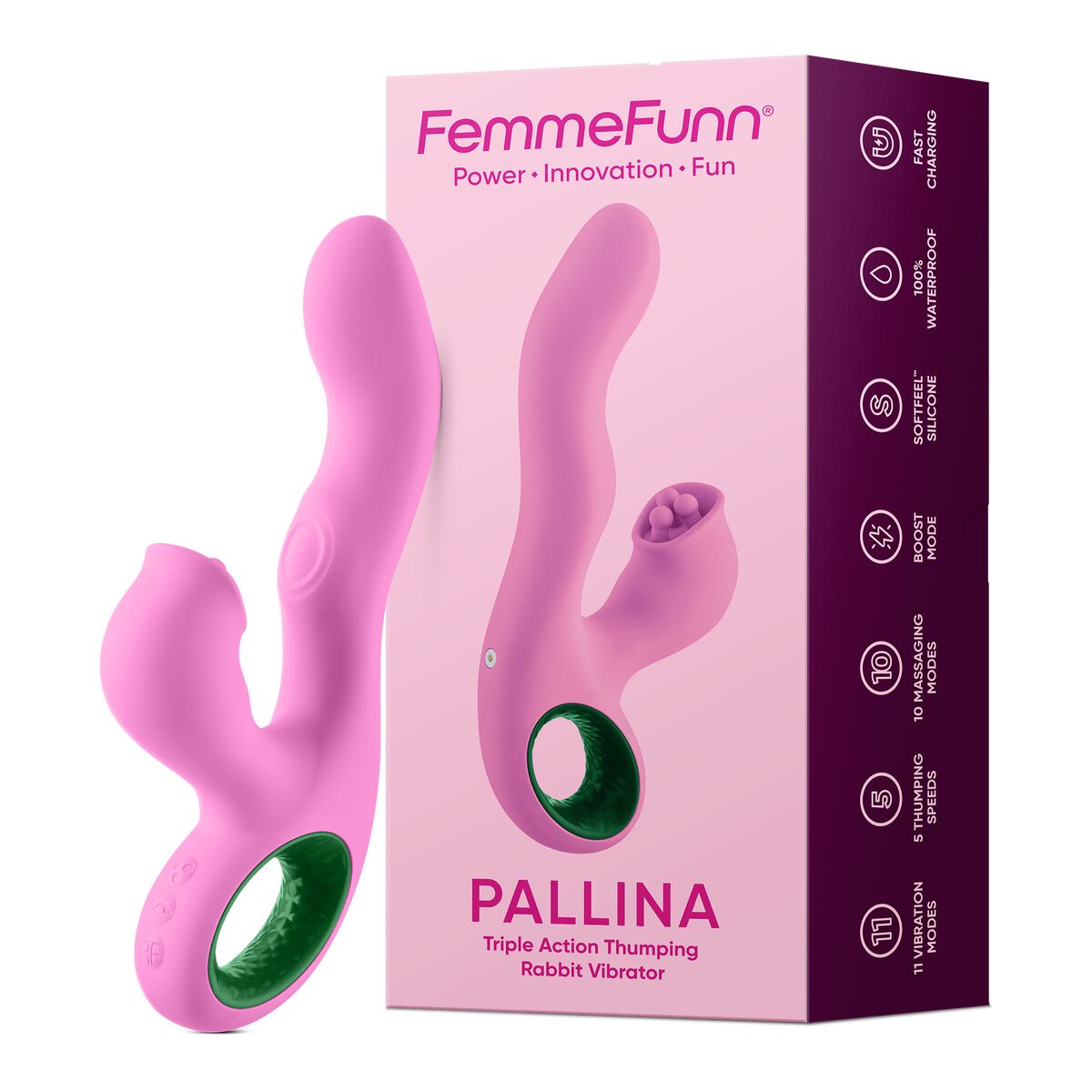G-spotvibrator FemmeFunn Rosa